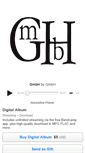 Mobile Screenshot of gmbh.bandcamp.com