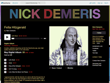 Tablet Screenshot of nickdemeris.bandcamp.com