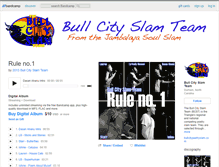 Tablet Screenshot of bullcityslamteam.bandcamp.com