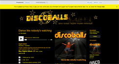 Desktop Screenshot of discoballscz.bandcamp.com