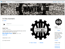Tablet Screenshot of kantikofficiel.bandcamp.com