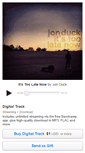 Mobile Screenshot of jonduck.bandcamp.com