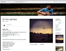Tablet Screenshot of jonduck.bandcamp.com