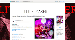 Desktop Screenshot of littlemaker.bandcamp.com