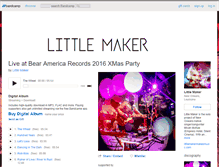 Tablet Screenshot of littlemaker.bandcamp.com