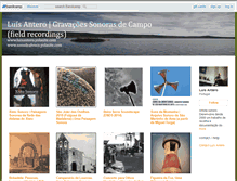 Tablet Screenshot of luisantero.bandcamp.com