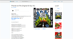 Desktop Screenshot of losgallos.bandcamp.com