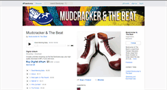 Desktop Screenshot of mudcrackerandthebeat.bandcamp.com