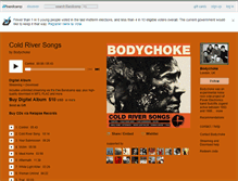 Tablet Screenshot of bodychoke.bandcamp.com