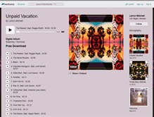 Tablet Screenshot of lenon.bandcamp.com