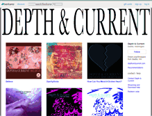 Tablet Screenshot of depthandcurrent.bandcamp.com
