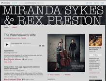 Tablet Screenshot of mirandasykesrexpreston.bandcamp.com