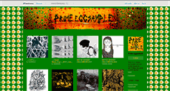 Desktop Screenshot of primeeggsamplerecords.bandcamp.com
