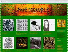 Tablet Screenshot of primeeggsamplerecords.bandcamp.com