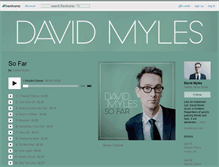 Tablet Screenshot of davidmyles.bandcamp.com