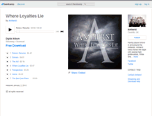 Tablet Screenshot of amherstuk.bandcamp.com