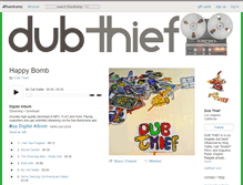 Tablet Screenshot of dubthief.bandcamp.com