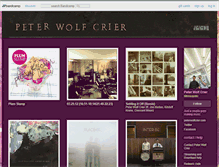 Tablet Screenshot of peterwolfcrier.bandcamp.com
