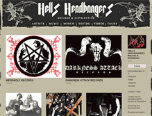 Tablet Screenshot of hellsheadbangers.bandcamp.com