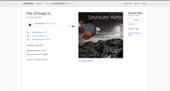 Desktop Screenshot of destroyedwater.bandcamp.com