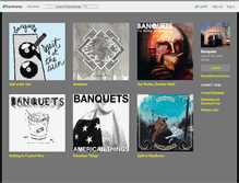 Tablet Screenshot of banquets.bandcamp.com