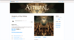 Desktop Screenshot of anatomyoftheinfinite.bandcamp.com