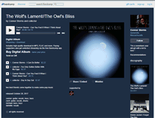 Tablet Screenshot of connorstorms.bandcamp.com