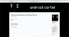 Desktop Screenshot of androidcartel.bandcamp.com