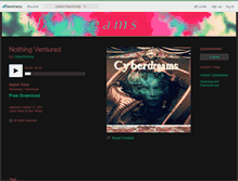 Tablet Screenshot of cyberdreams.bandcamp.com