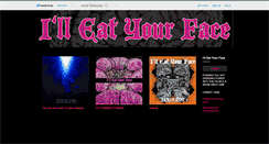 Desktop Screenshot of illeatyourface.bandcamp.com