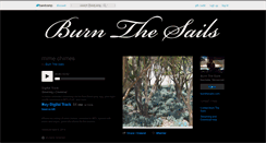 Desktop Screenshot of burnthesails.bandcamp.com
