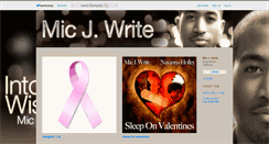 Desktop Screenshot of micjwrite.bandcamp.com