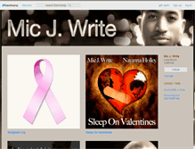 Tablet Screenshot of micjwrite.bandcamp.com