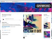 Tablet Screenshot of daybroke.bandcamp.com