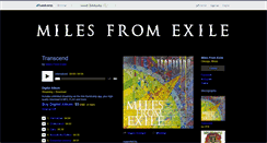 Desktop Screenshot of milesfromexile.bandcamp.com