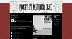 Desktop Screenshot of foxtrotmurderclub.bandcamp.com