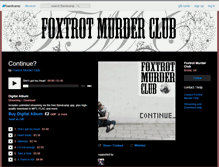 Tablet Screenshot of foxtrotmurderclub.bandcamp.com
