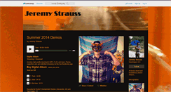 Desktop Screenshot of jeremystrauss.bandcamp.com