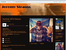 Tablet Screenshot of jeremystrauss.bandcamp.com
