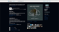Desktop Screenshot of iskrastringquartet.bandcamp.com