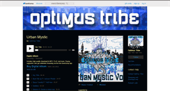 Desktop Screenshot of optimustribe.bandcamp.com