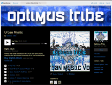 Tablet Screenshot of optimustribe.bandcamp.com