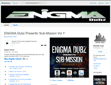 Tablet Screenshot of enigmadubz.bandcamp.com