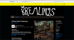 Desktop Screenshot of kremlings.bandcamp.com