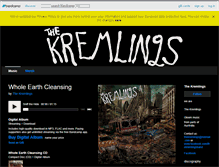 Tablet Screenshot of kremlings.bandcamp.com