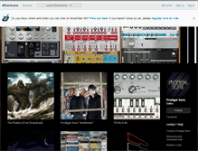 Tablet Screenshot of prodigalsons.bandcamp.com