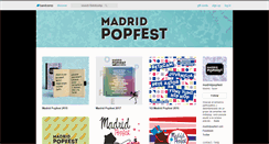 Desktop Screenshot of madridpopfest.bandcamp.com