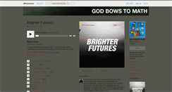 Desktop Screenshot of godbowstomath.bandcamp.com