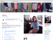 Tablet Screenshot of justinblackburncomedyfailure.bandcamp.com