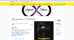 Desktop Screenshot of infinitemusic.bandcamp.com